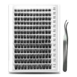 156pcs Fluffy/Volume Self-Adhesive False Eyelashes with 8-16mm Mixed Lengths