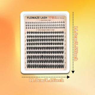 240PCS Mixed Volume Lashes with Bond and Seal