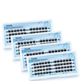 48pcs 4 Boxes Spiky Lash Clusters Kit with 10-12-14-16mm Mixed Lengths