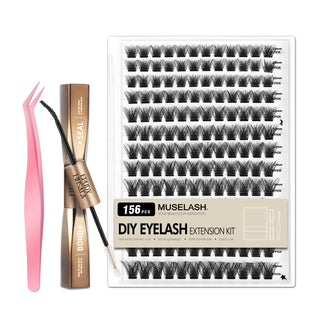 156pcs Wispy/Volume Lash Clusters kit with 10-18mm Mixed Lengths