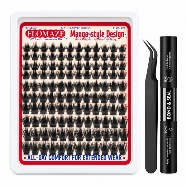 120PCS Manga/Volume Lashes with Bond and Seal