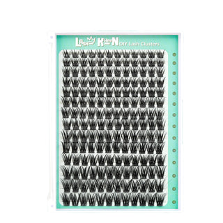 168pcs Fluffy/Volume Lash Clusters with 10-18mm Mixed Lengths