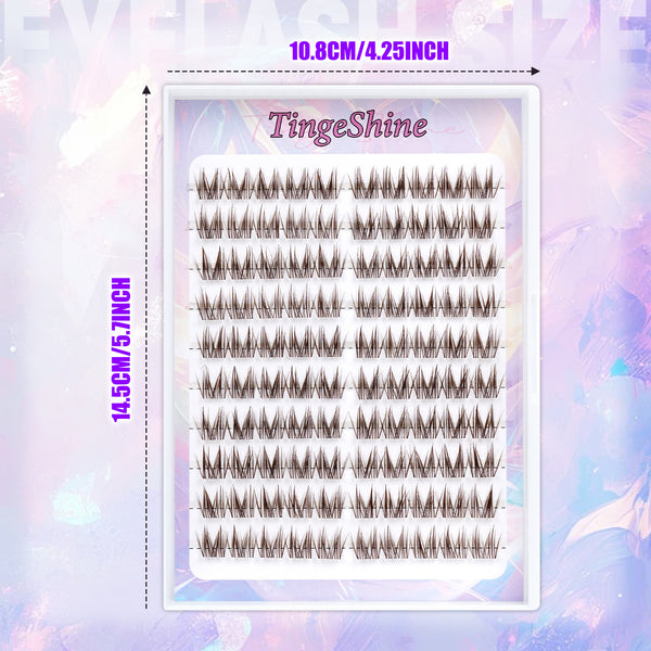 100pcs Wispy Lash Clusters