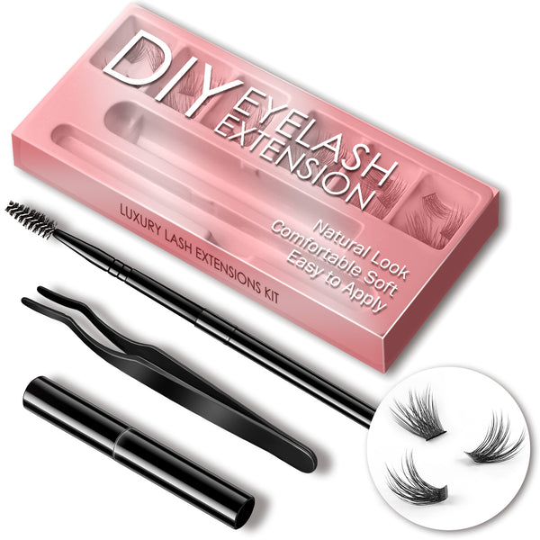 24PCS Volume Lashes with Bond