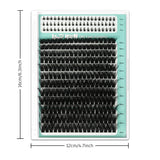 276pcs Fluffy/Volume Lash Clusters with 7-18mm Mixed Lengths