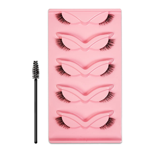 5 Pair Natural strip lashes