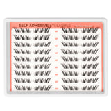 108PCS Self-Adhesive 8-16mm Mixed Lengths Lash Cluster Extensions