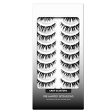 10 Pair Spiky strip lashes