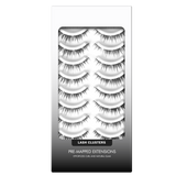 10 Pair Natural strip lashes