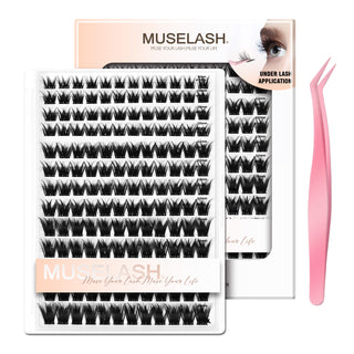 156pcs Wispy/Fluffy Self-Adhesive False Eyelashes with 8-16mm Mixed Lengths