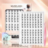 96pcs Natural Self-Adhesive False Eyelashes
