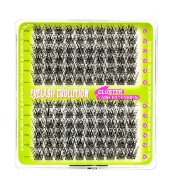 100pcs wispy Lash Clusters extensions with 10-16mm Mixed Lengths
