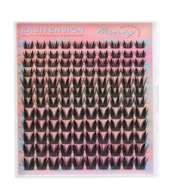 120pcs Spider-Style Eyelash Extensions, Manga Style, Mixed Lengths 10–16 mm