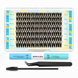 77PCS Wispy Volume 10-16mm Mixed Lengths Lashes with Bond and Seal
