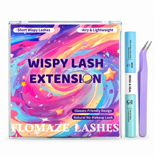 170PCS Natural Mixed Lashes with Bond and Seal