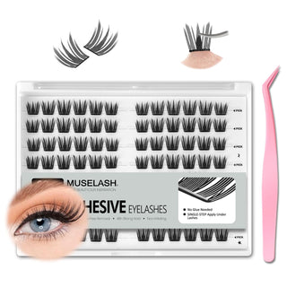 96PCS Natural Self-Adhesive Lashes