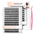 156pcs Fluffy/Wispy Self-Adhesive False Eyelashes with 8-16mm Mixed Lengths