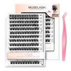 156pcs Fluffy Self-Adhesive False Eyelashes with 8-16mm Mixed Lengths