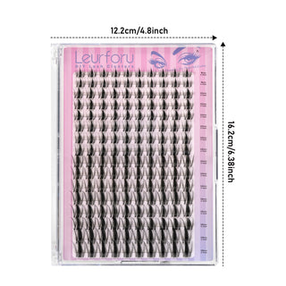 160pcs fairy/spiky Lash Clusters with 8-18mm Mixed Lengths