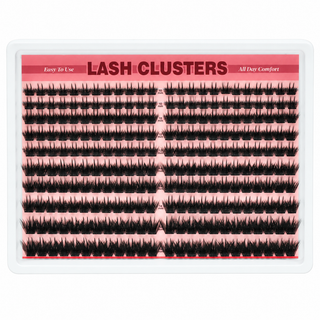 240pcs Double Spider 10-16mm Mixed Lengths Eyelash Extensions