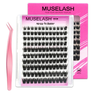 120pcs spiky/wispy Self-Adhesive False Eyelashes 8-16mm Mixed Lengths