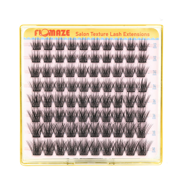 80PCS Spike 12-18mm Mixed Lengths Lashes