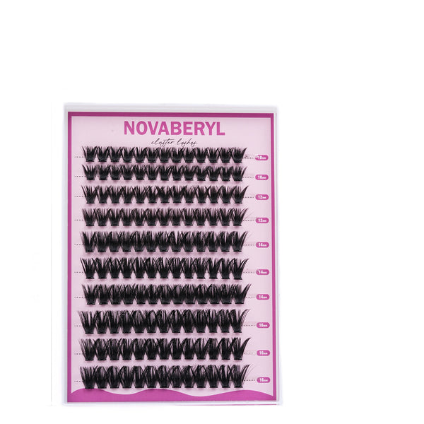 130pcs Self-Adhesive False Eyelashes, 8–16 Mixed Lengths
