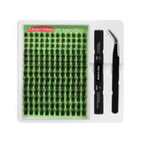 168pcs volume/Spiky 10-16mm Mixed Lengths Lash Clusters with Bond Seal, Tweezer & Brush