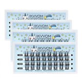32pcs 3 Boxes Spiky Lash Clusters Kit with 12-14-16mm Lengths