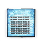 64pcs Wispy Lash Clusters Kit with 16mm Lengths