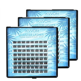 48pcs 3 Boxes Spiky Lash Clusters Kit with MIX/14/16mm Lengths