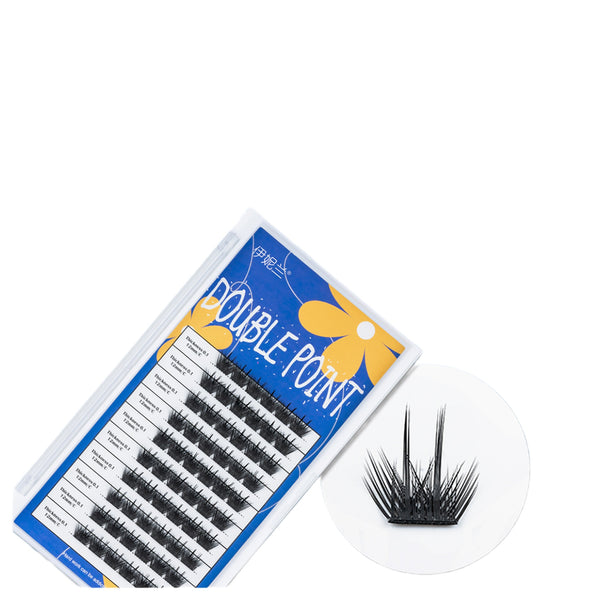 180pcs Spiky 10-14mm Mixed Lengths Lash Clusters